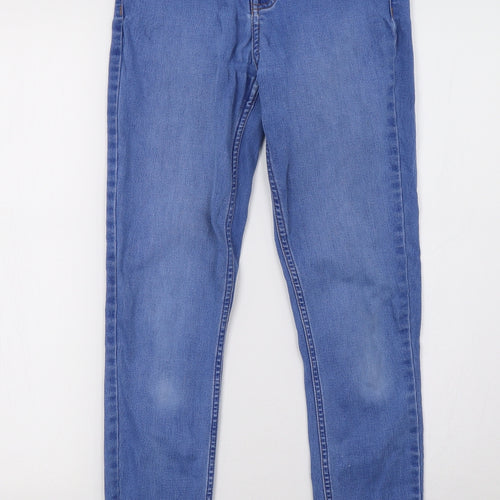 New Look Womens Blue  Denim Skinny Jeans Size 8 L29 in