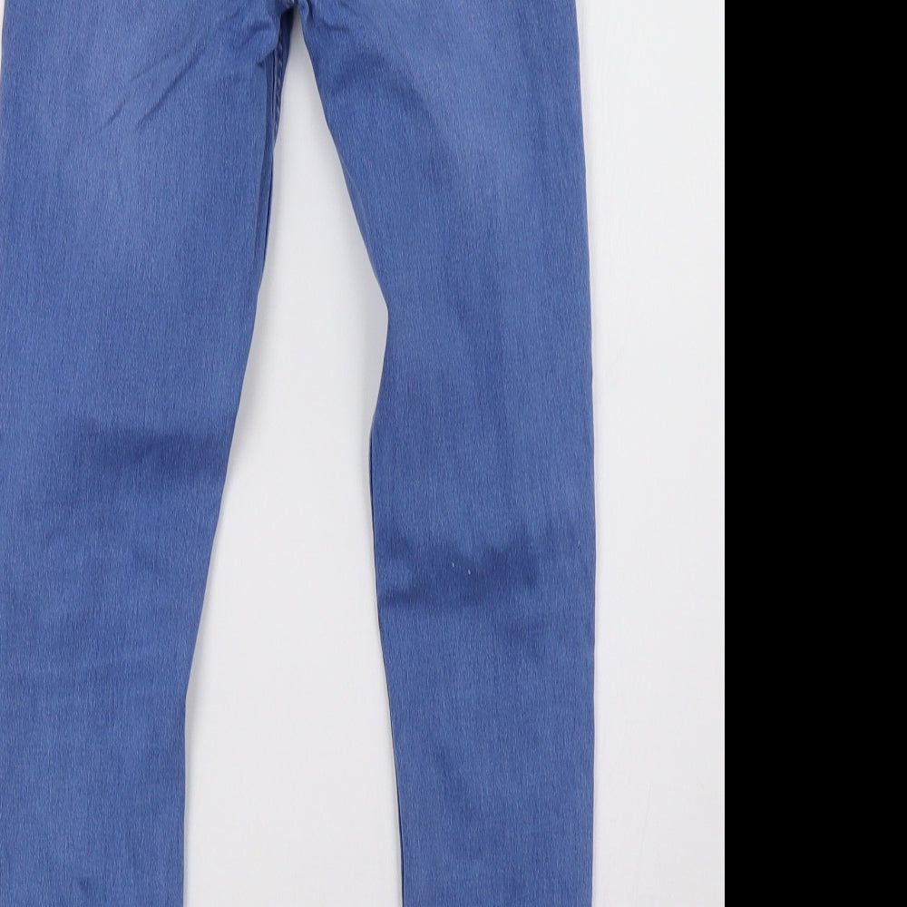 New Look Womens Blue  Denim Skinny Jeans Size 8 L29 in