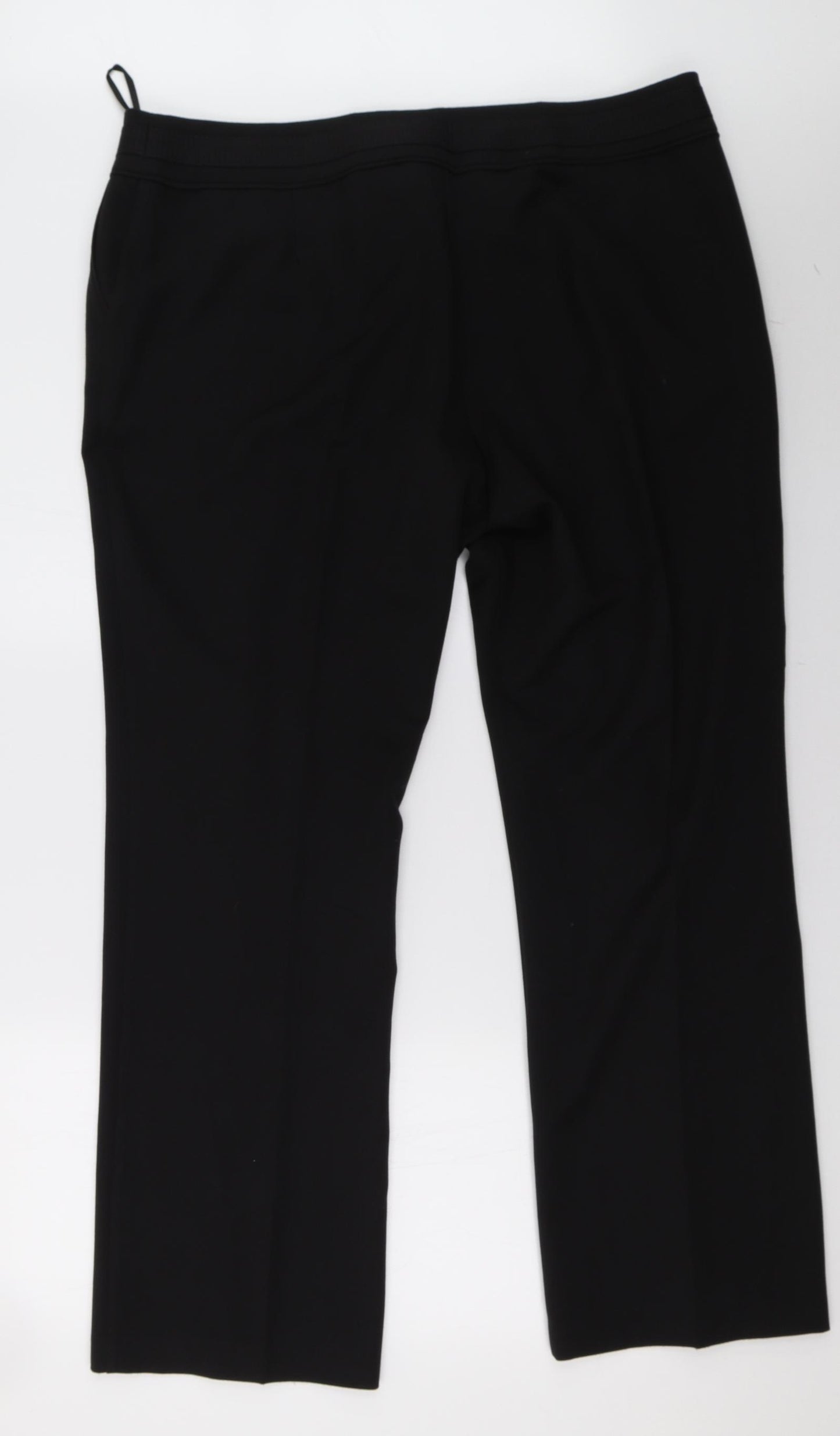 BM Womens Black   Trousers  Size 20 L32 in