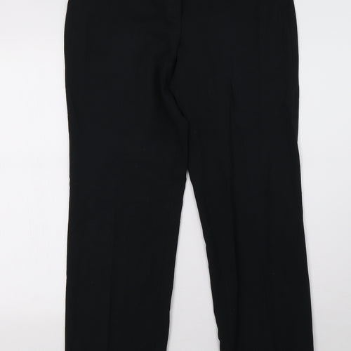 Steilmann Womens Black   Trousers  Size 14 L32 in