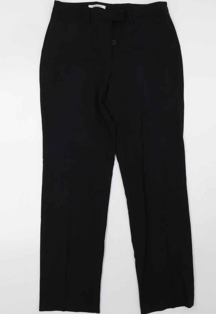 Steilmann Womens Black Trousers Size 14 L32 in