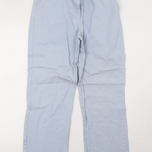 Cotton Traders Womens Blue   Trousers  Size 10 L27 in