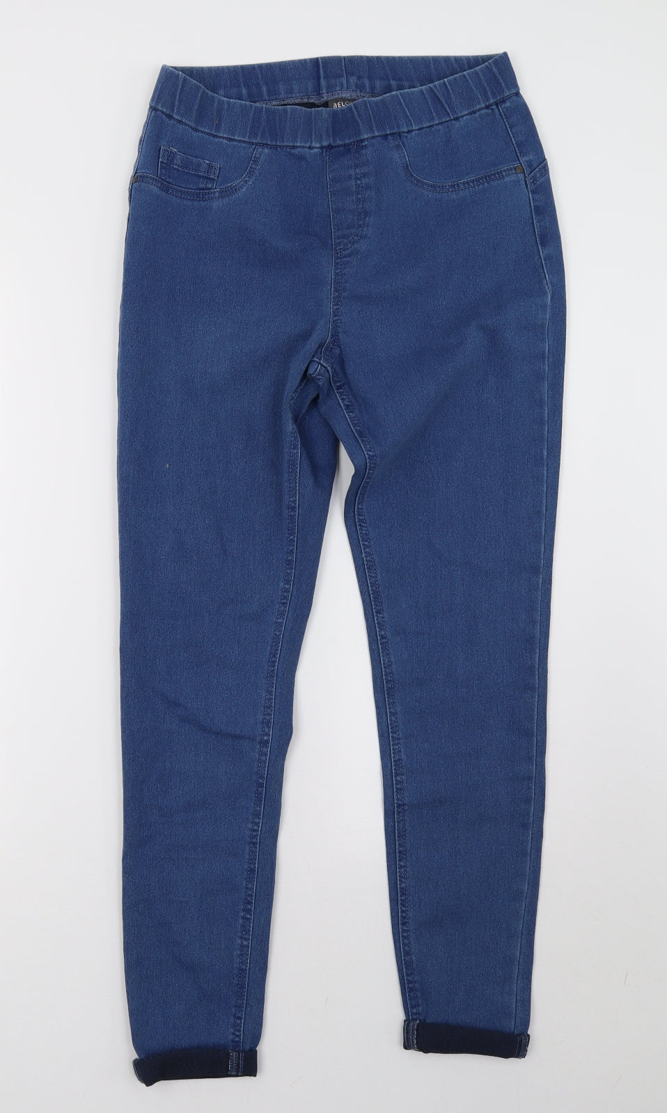 beloved Womens Blue  Denim Jegging Trousers Size 10 L30 in