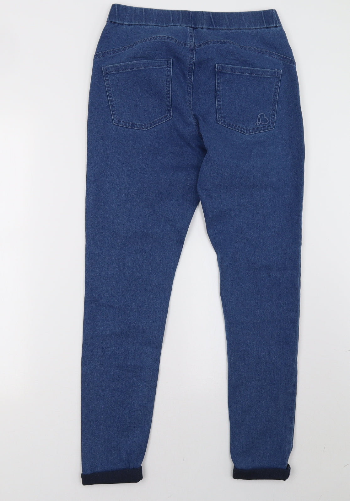 beloved Womens Blue  Denim Jegging Trousers Size 10 L30 in