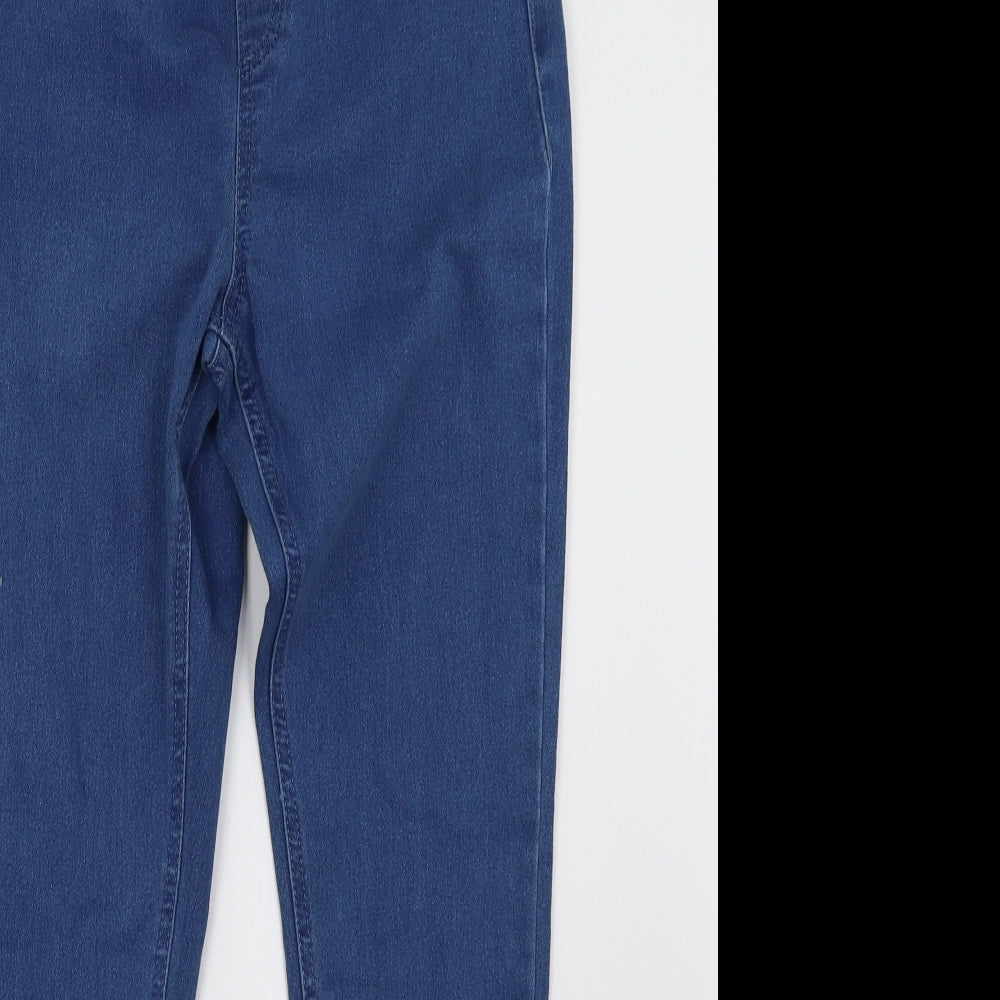 beloved Womens Blue  Denim Jegging Trousers Size 10 L30 in