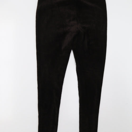 M&Co Womens Brown   Trousers  Size 12 L29 in
