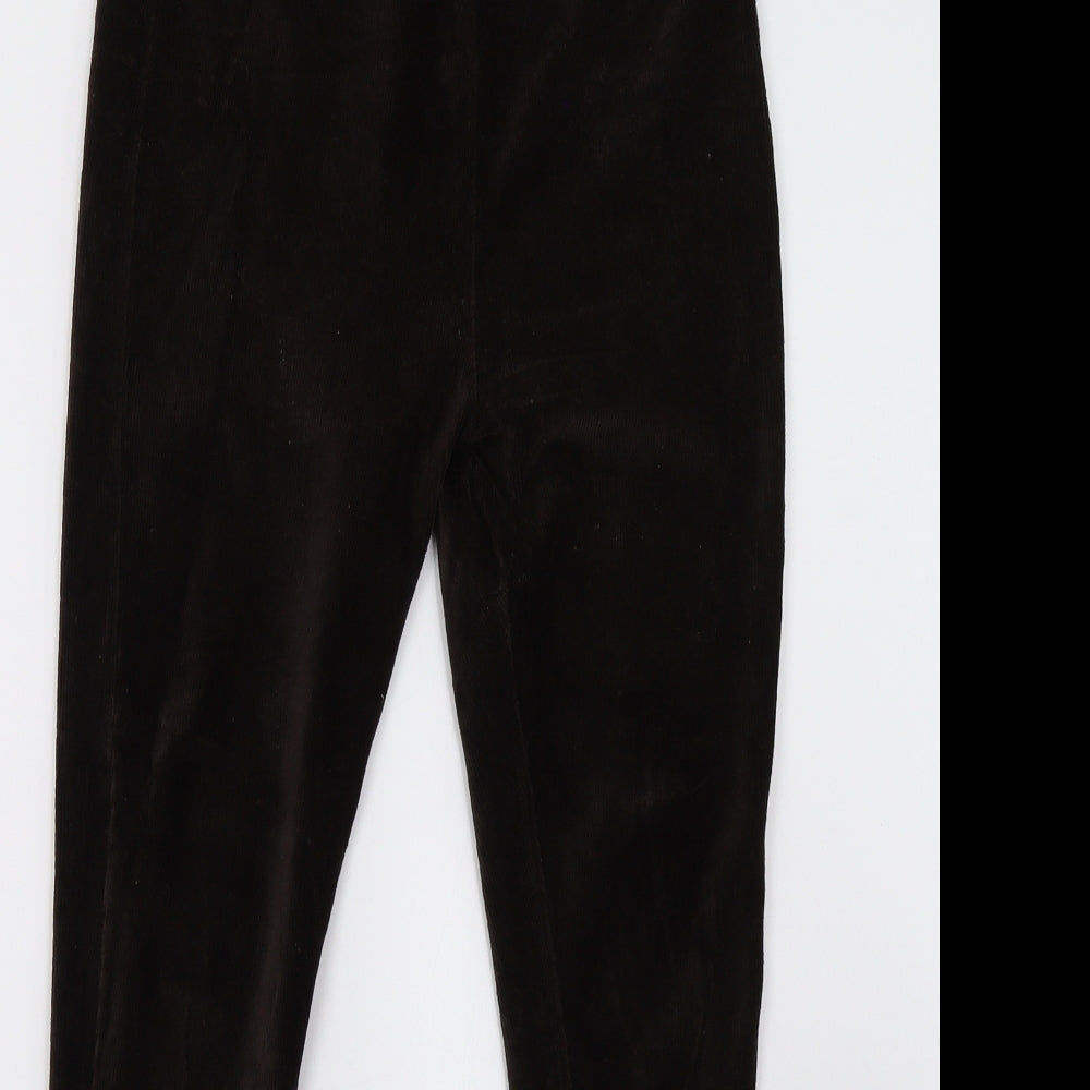 M&Co Womens Brown   Trousers  Size 12 L29 in