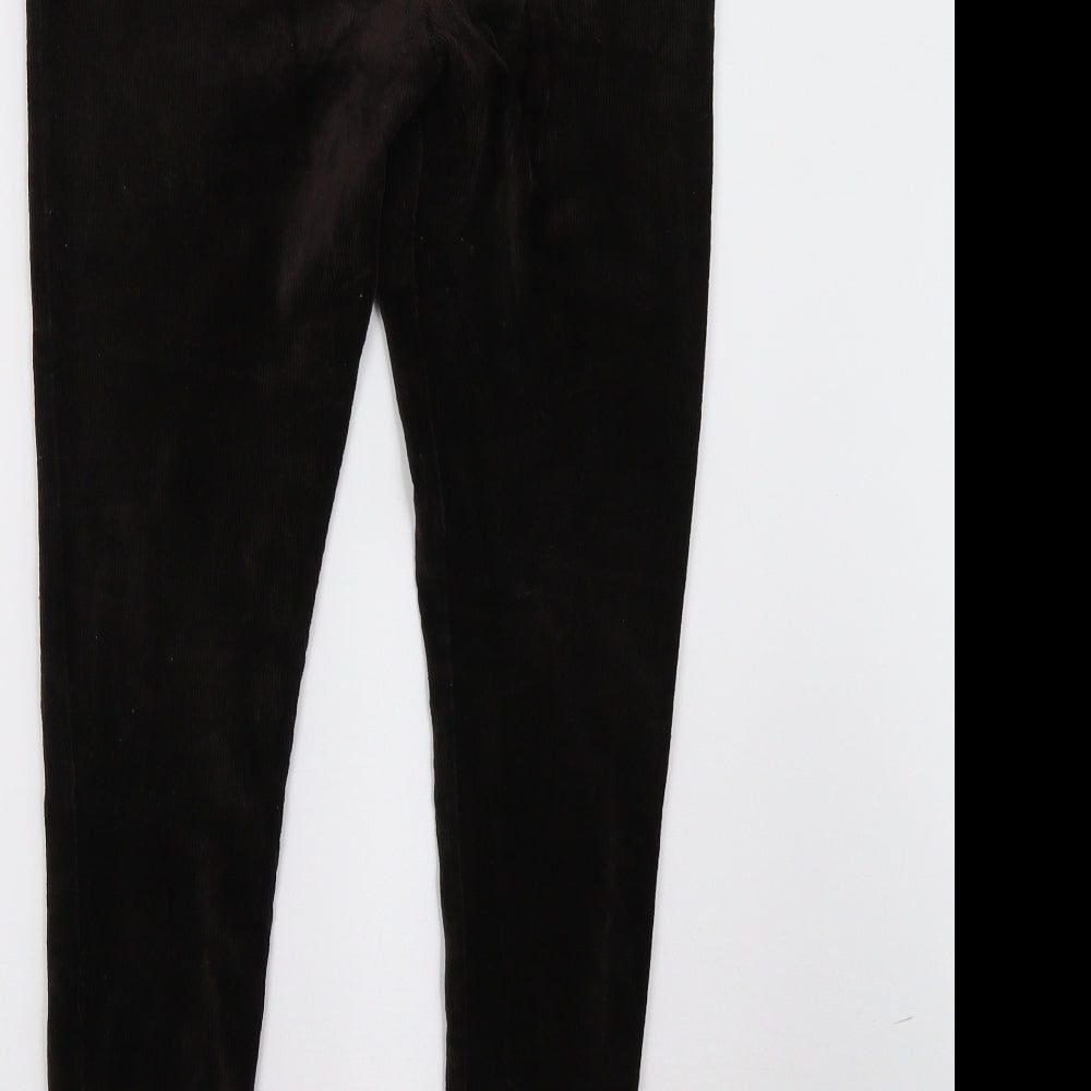 M&Co Womens Brown   Trousers  Size 12 L29 in