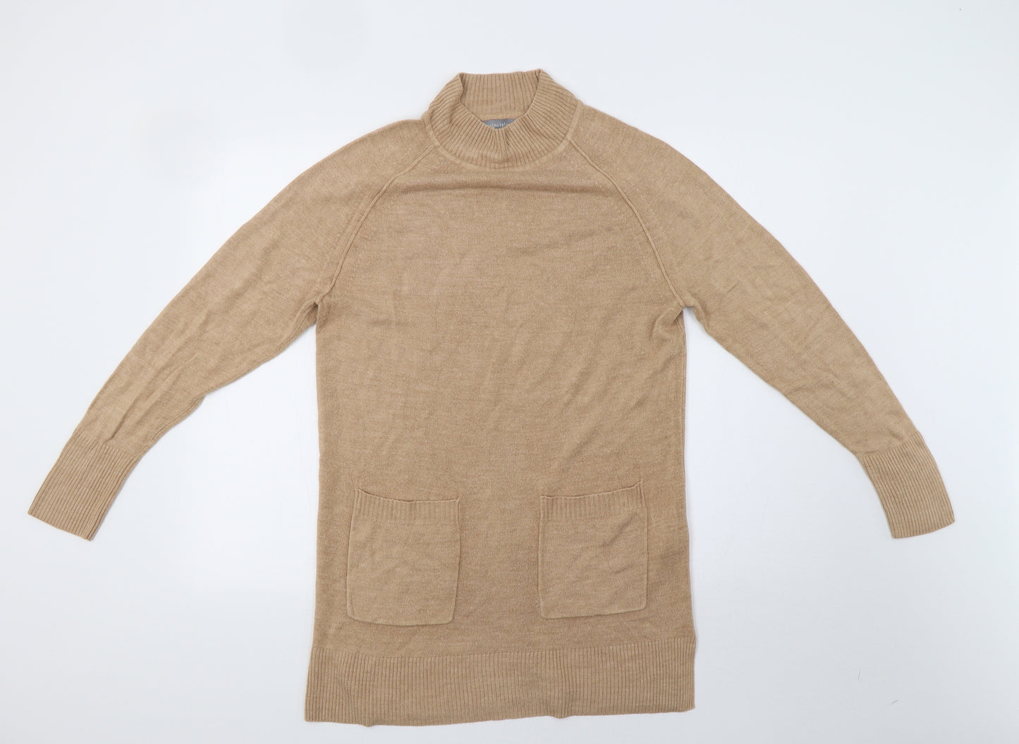 Debenhams Womens Brown  Knit A-Line  Size 12