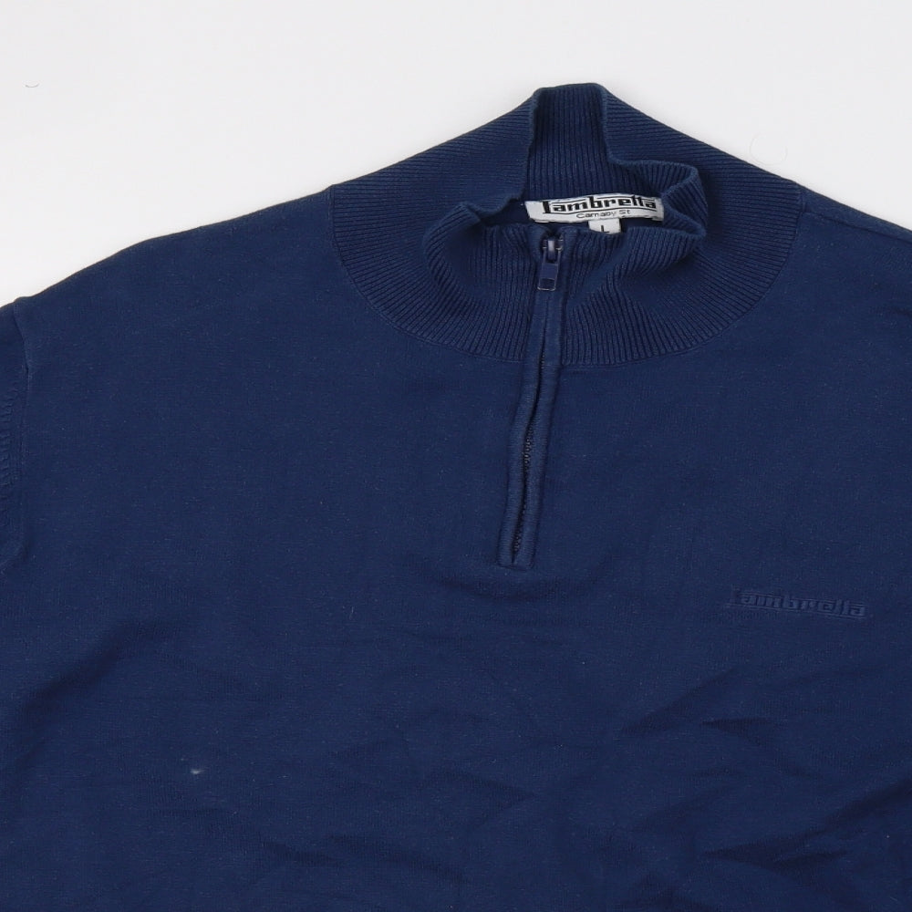 Lambretta Mens Blue   Pullover Sweatshirt Size L