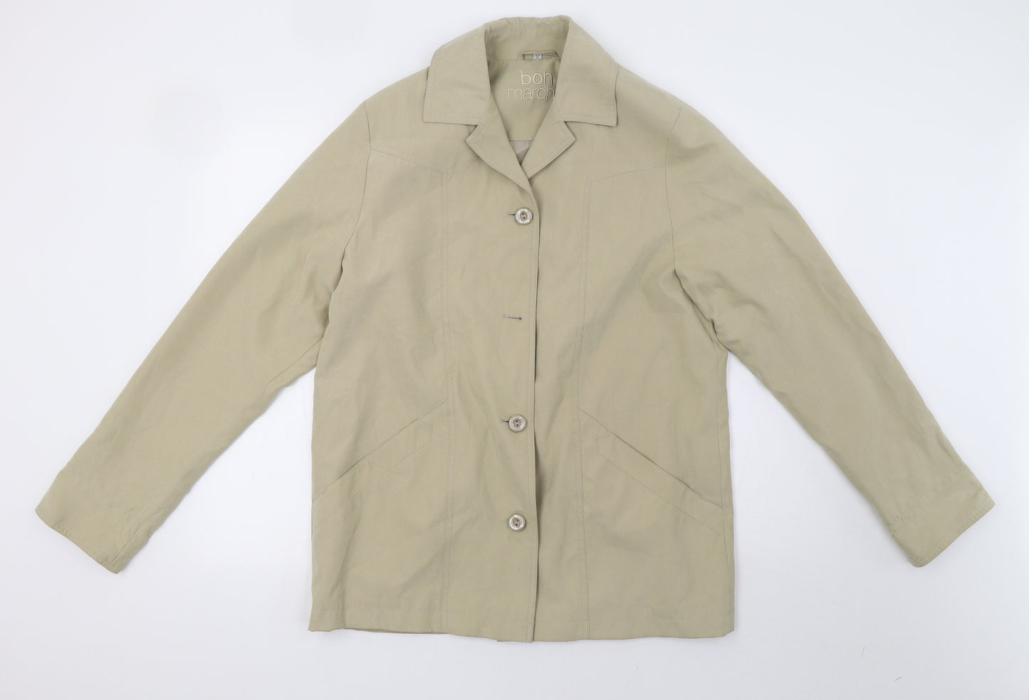 Bonmarché Womens Beige   Jacket  Size 12