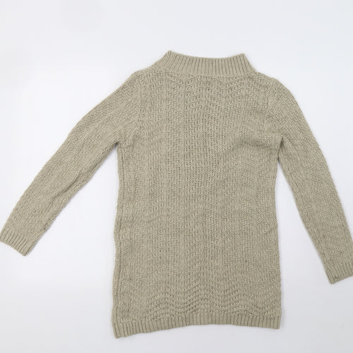 Matalan Womens Beige  Knit Pullover Sweatshirt Size S