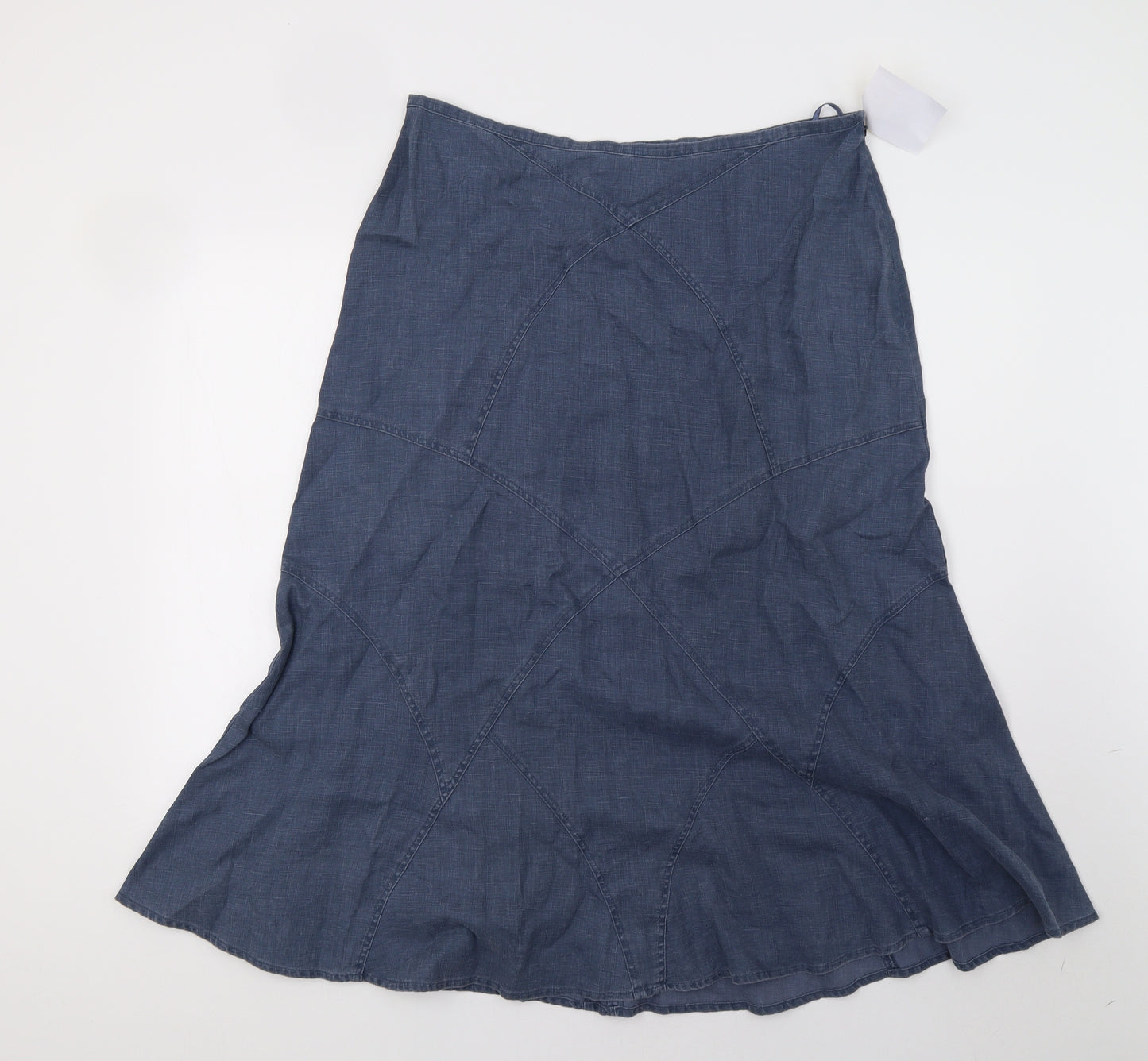 Monsoon Womens Blue   A-Line Skirt Size 14