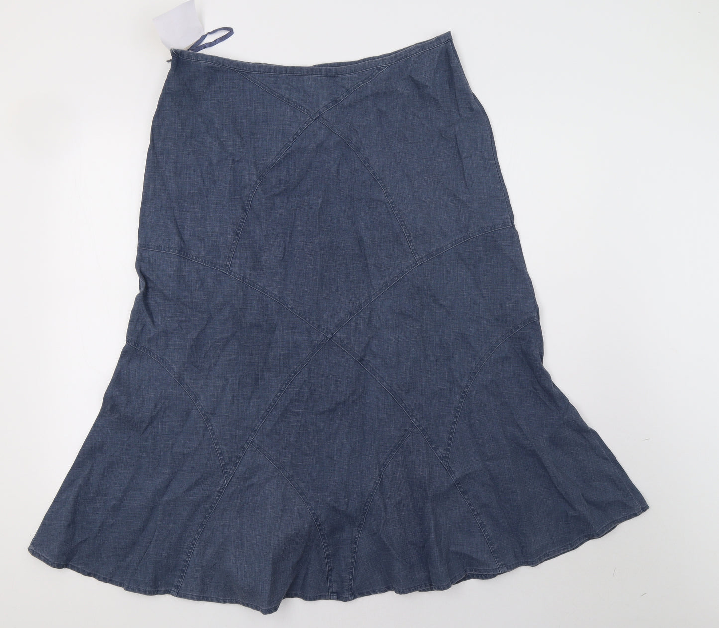 Monsoon Womens Blue   A-Line Skirt Size 14