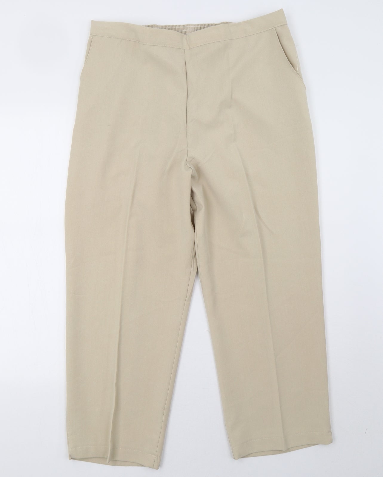 Preworn Womens Beige   Trousers  Size 20 L26 in