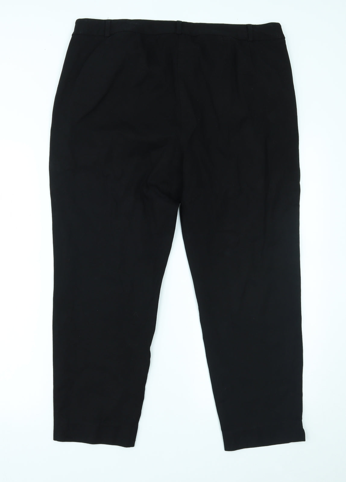 Marks and Spencer Womens Black   Trousers  Size 18 L24 in