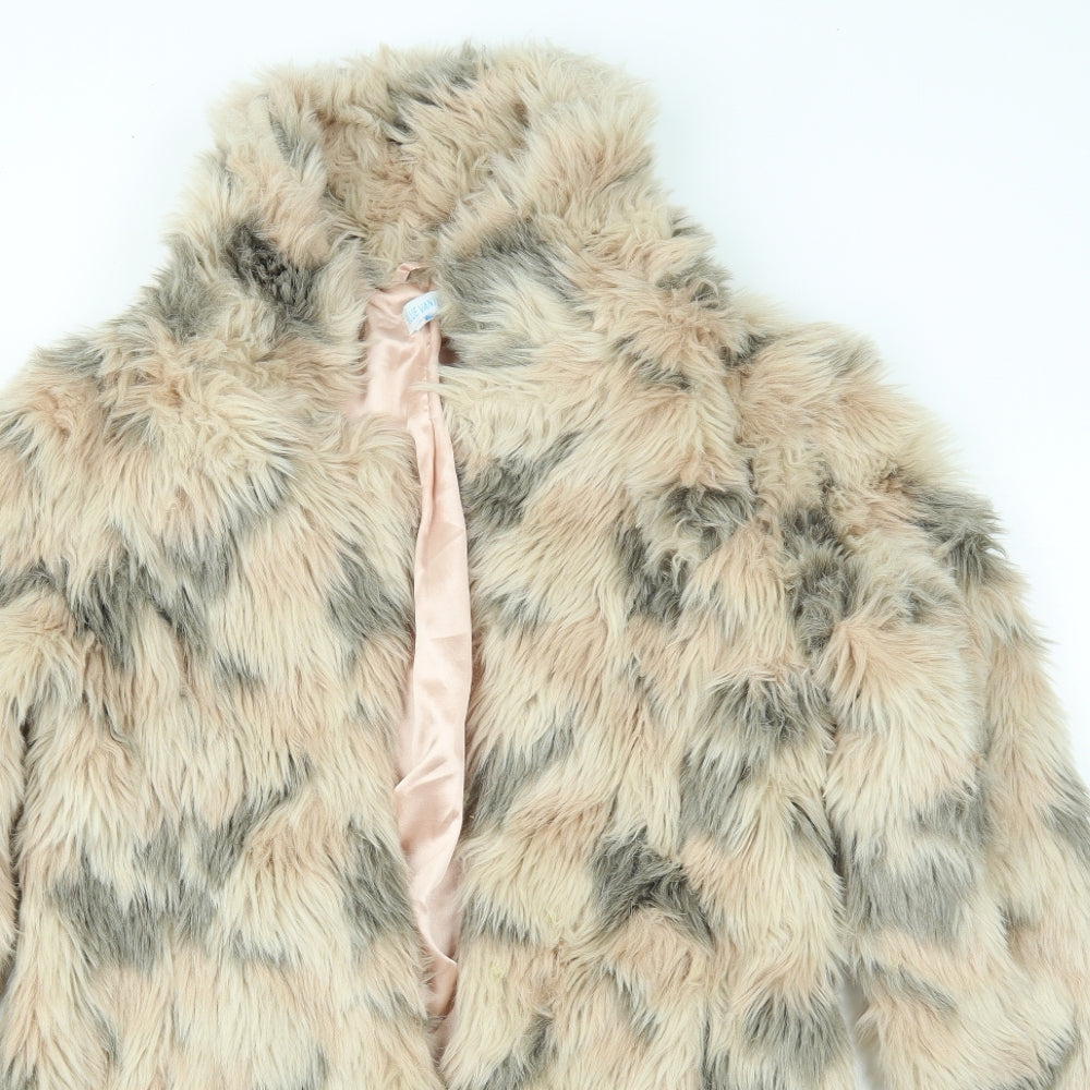 Blue vanilla Womens Pink   Overcoat Coat Size 10