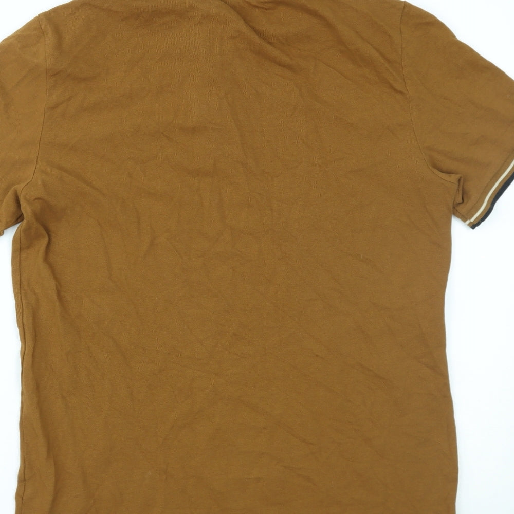 NEXT Mens Brown    Polo Size M