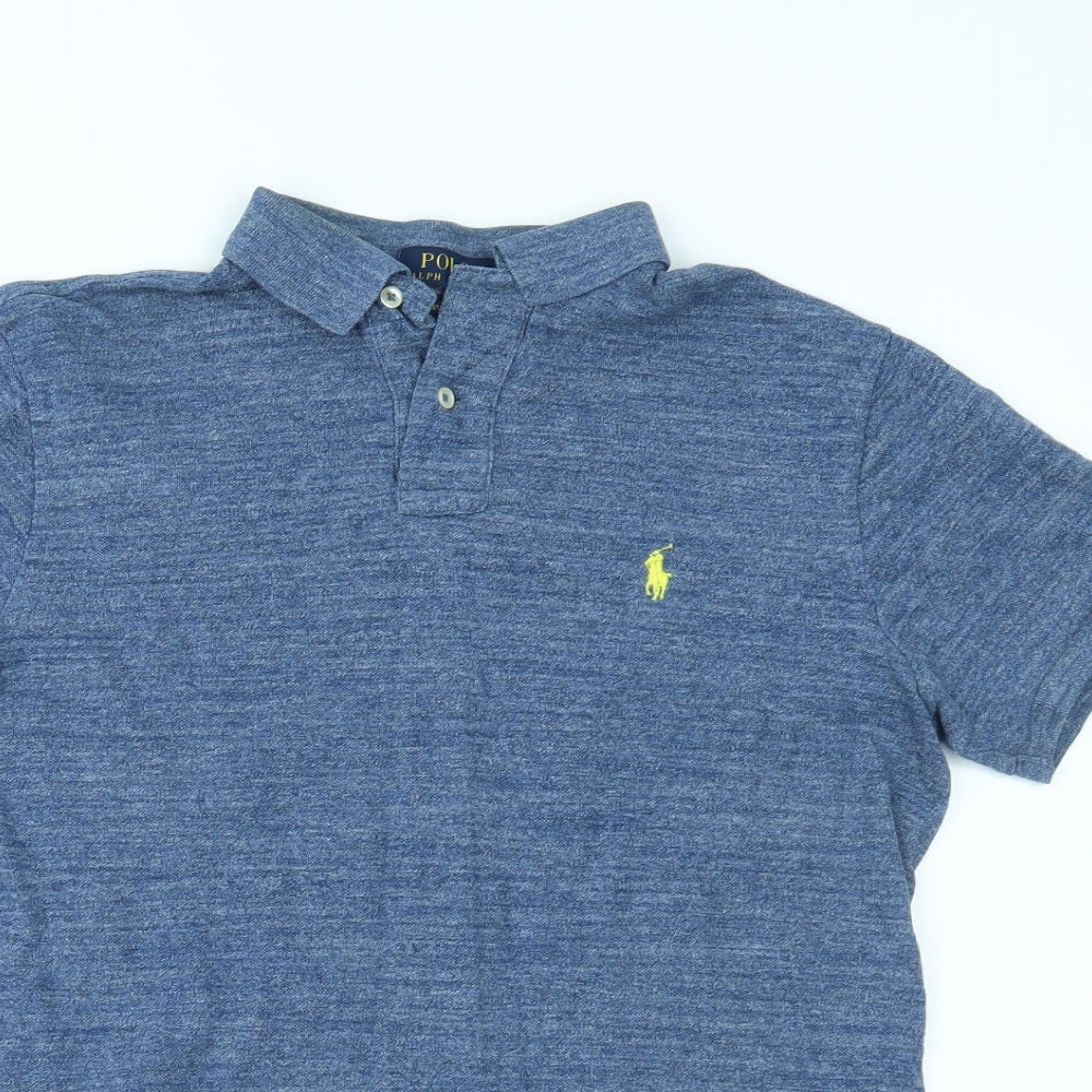 Polo Ralph Lauren Mens Blue    Polo Size M