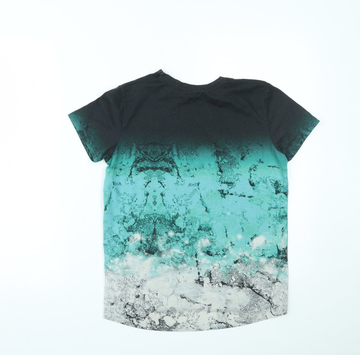 Primark Boys Green   Pullover T-Shirt Size 10-11 Years