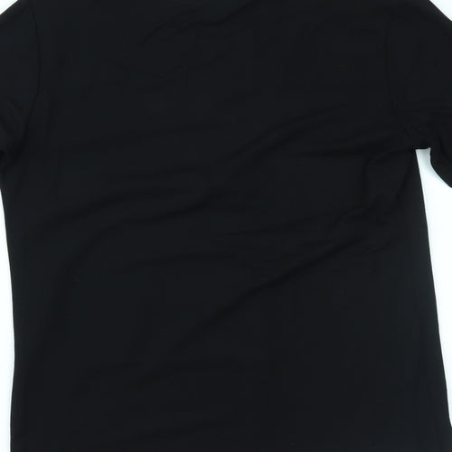 Brandtex Womens Black   Basic Blouse Size S