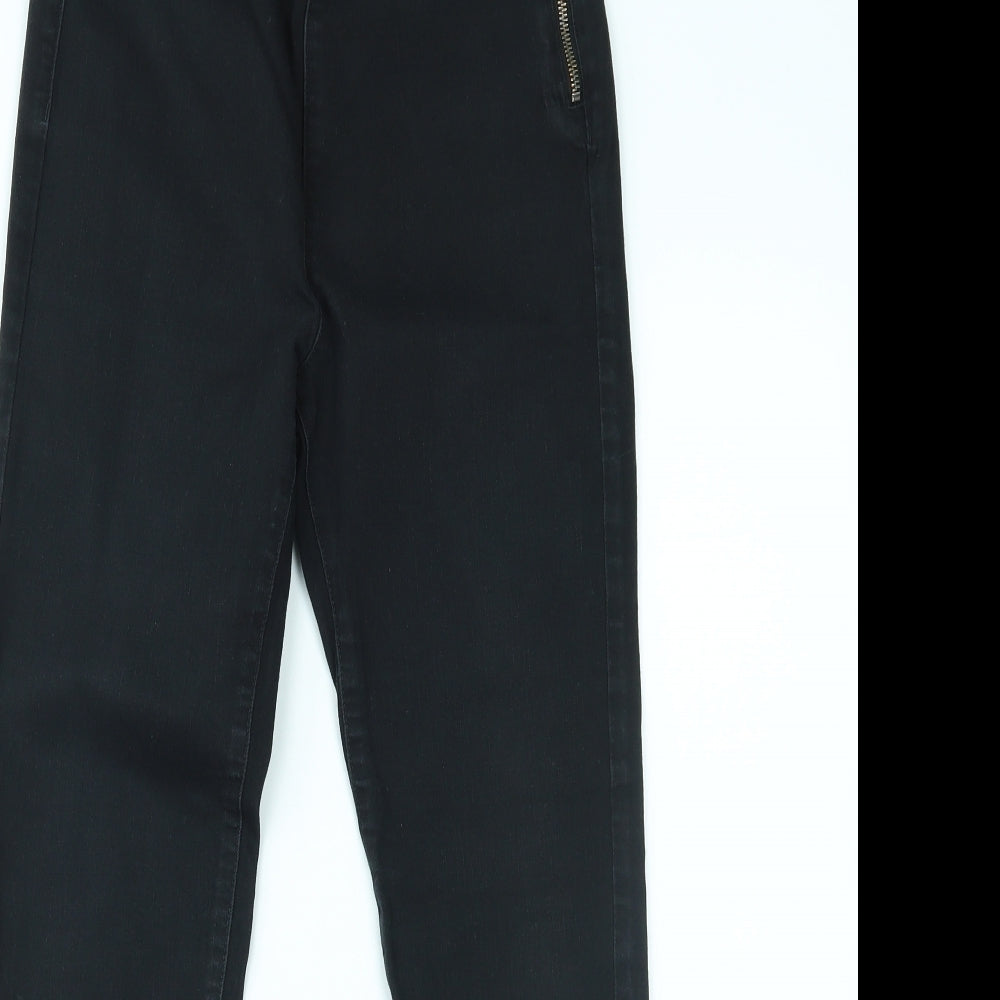 Marks and Spencer Womens Black  Denim Skinny Jeans Size 10 L27 in