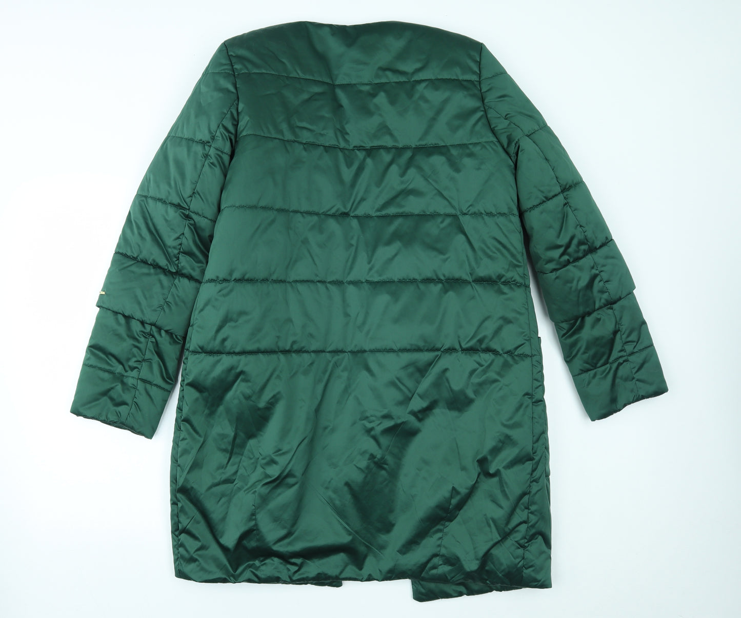 lakbi Womens Green   Quilted Coat Size 16