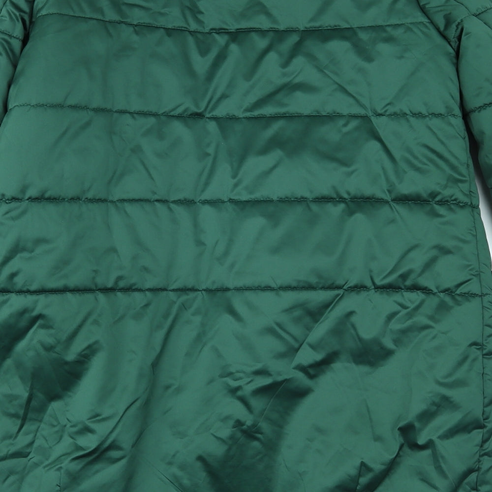 lakbi Womens Green   Quilted Coat Size 16