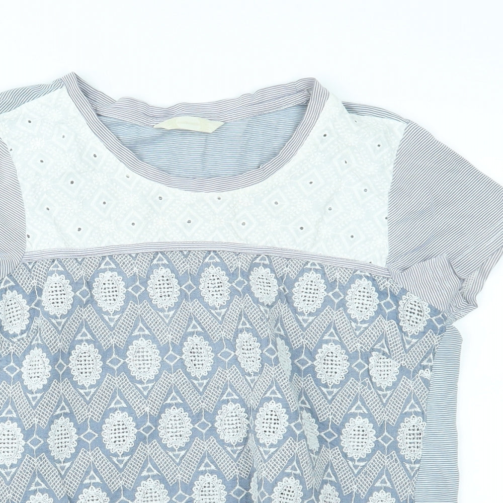 BHS Womens Blue   Basic Blouse Size 10