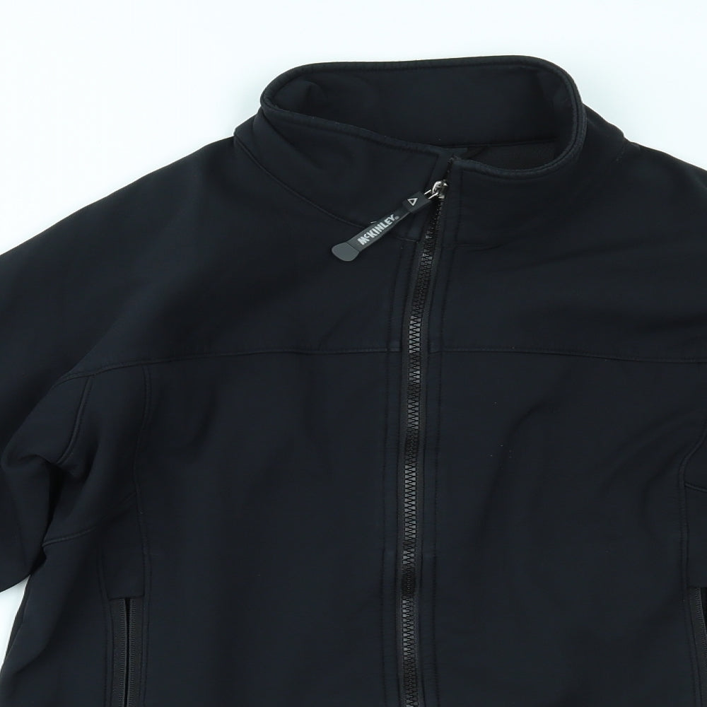 McKINLEY Womens Black   Windbreaker Jacket Size 12