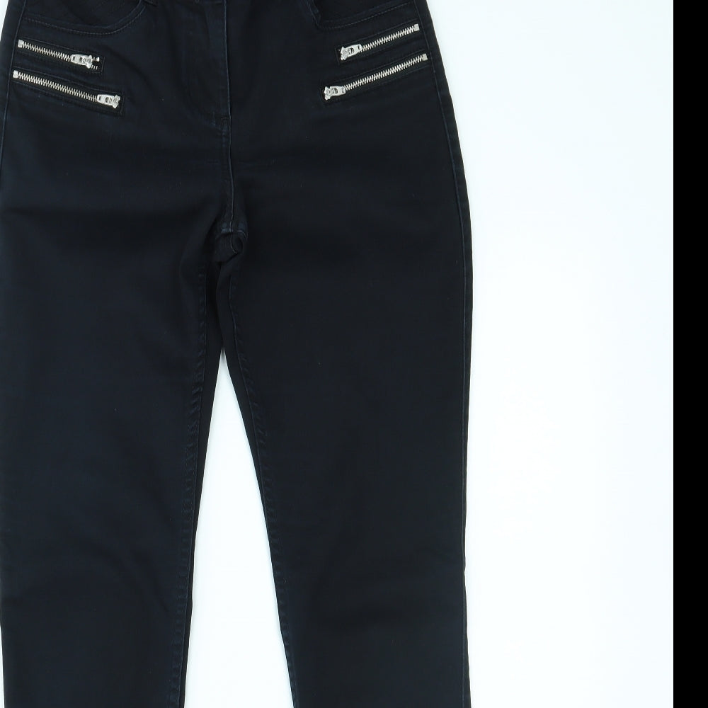 Wallis Womens Blue  Denim Skinny Jeans Size 10 L30 in