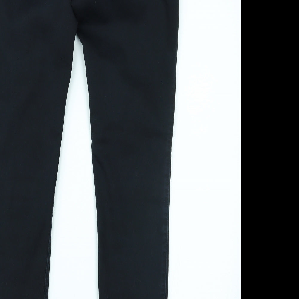 Wallis Womens Blue  Denim Skinny Jeans Size 10 L30 in
