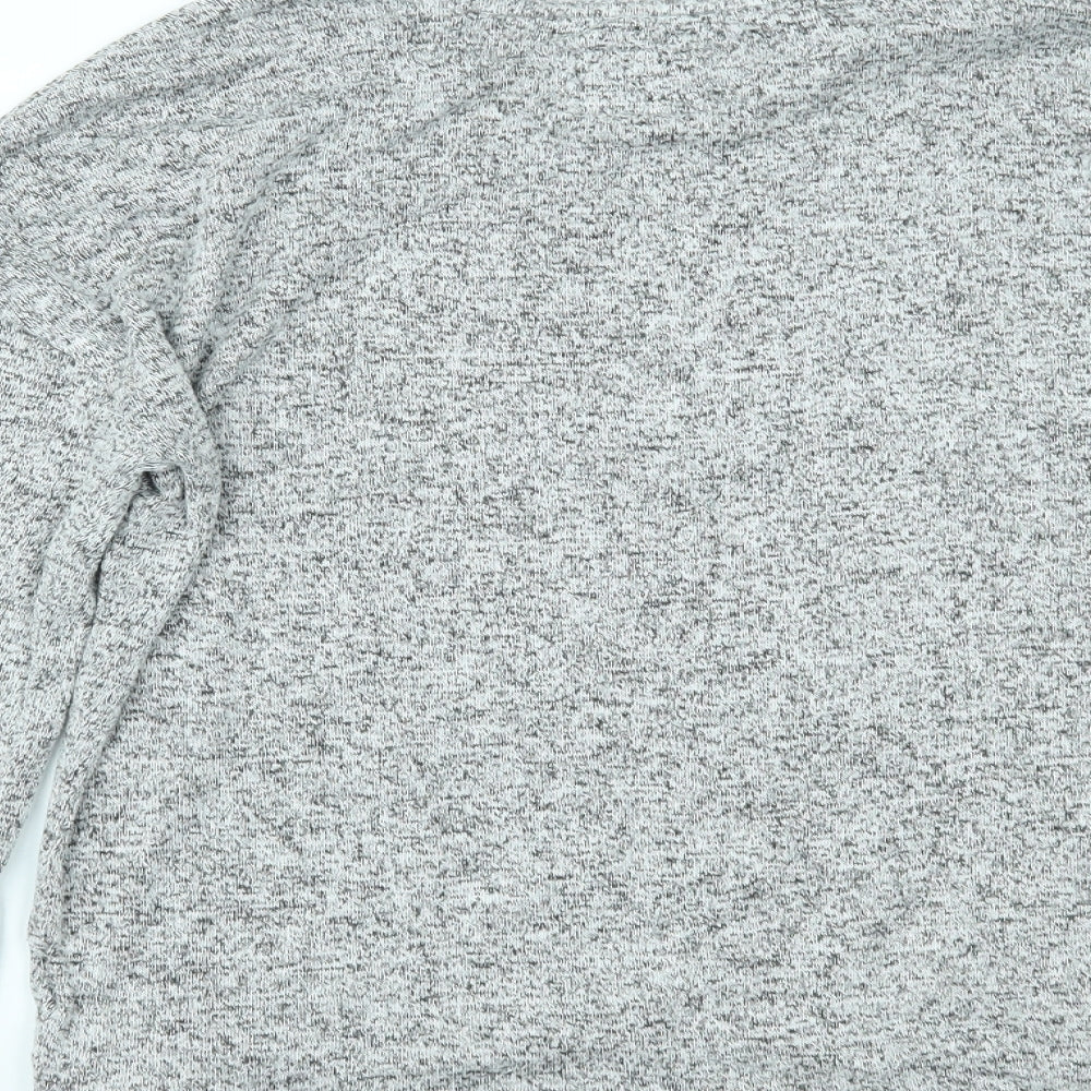 NEXT Womens Grey Solid  Top Pyjama Top Size XS