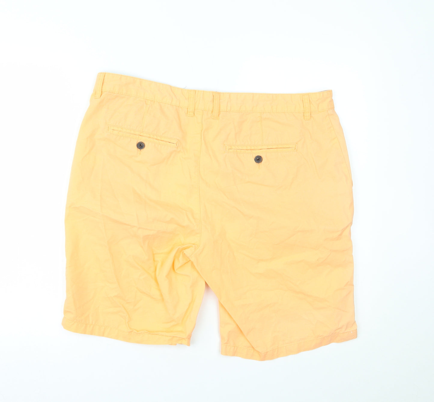 Matalan Mens Orange   Chino Shorts Size 36
