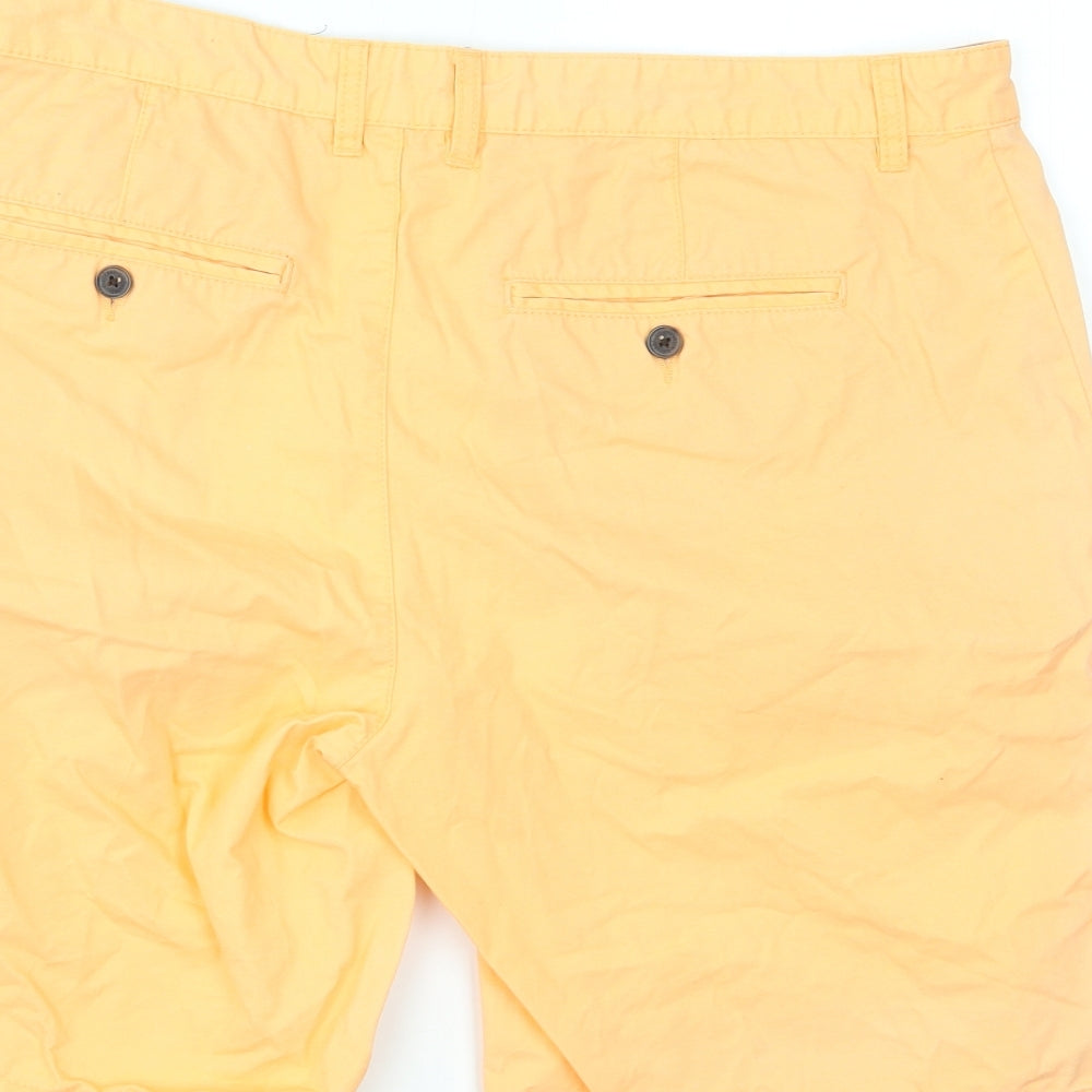 Matalan Mens Orange   Chino Shorts Size 36