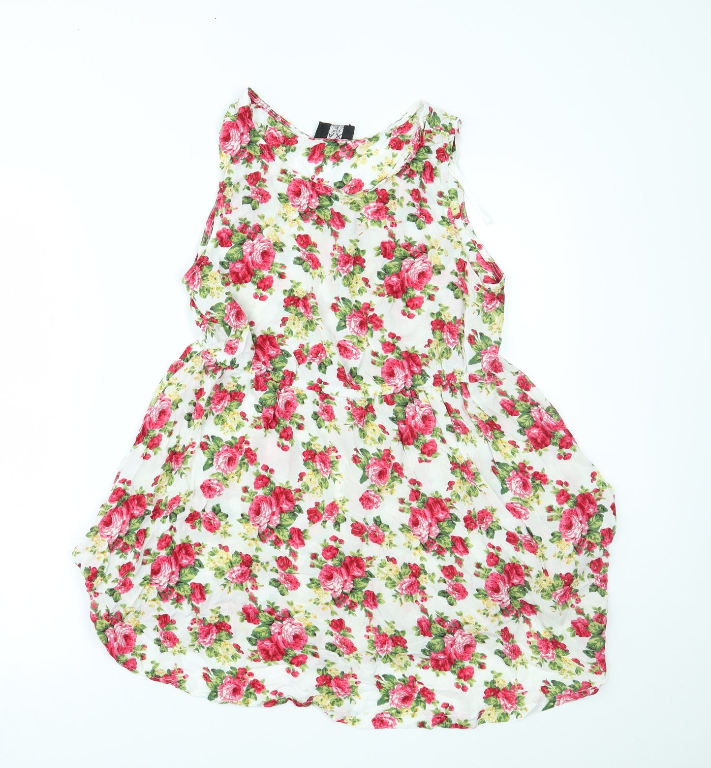 AX Paris Womens Multicoloured Floral  Camisole Blouse Size 14
