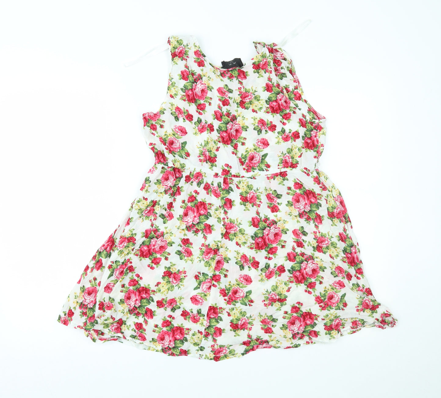 AX Paris Womens Multicoloured Floral  Camisole Blouse Size 14