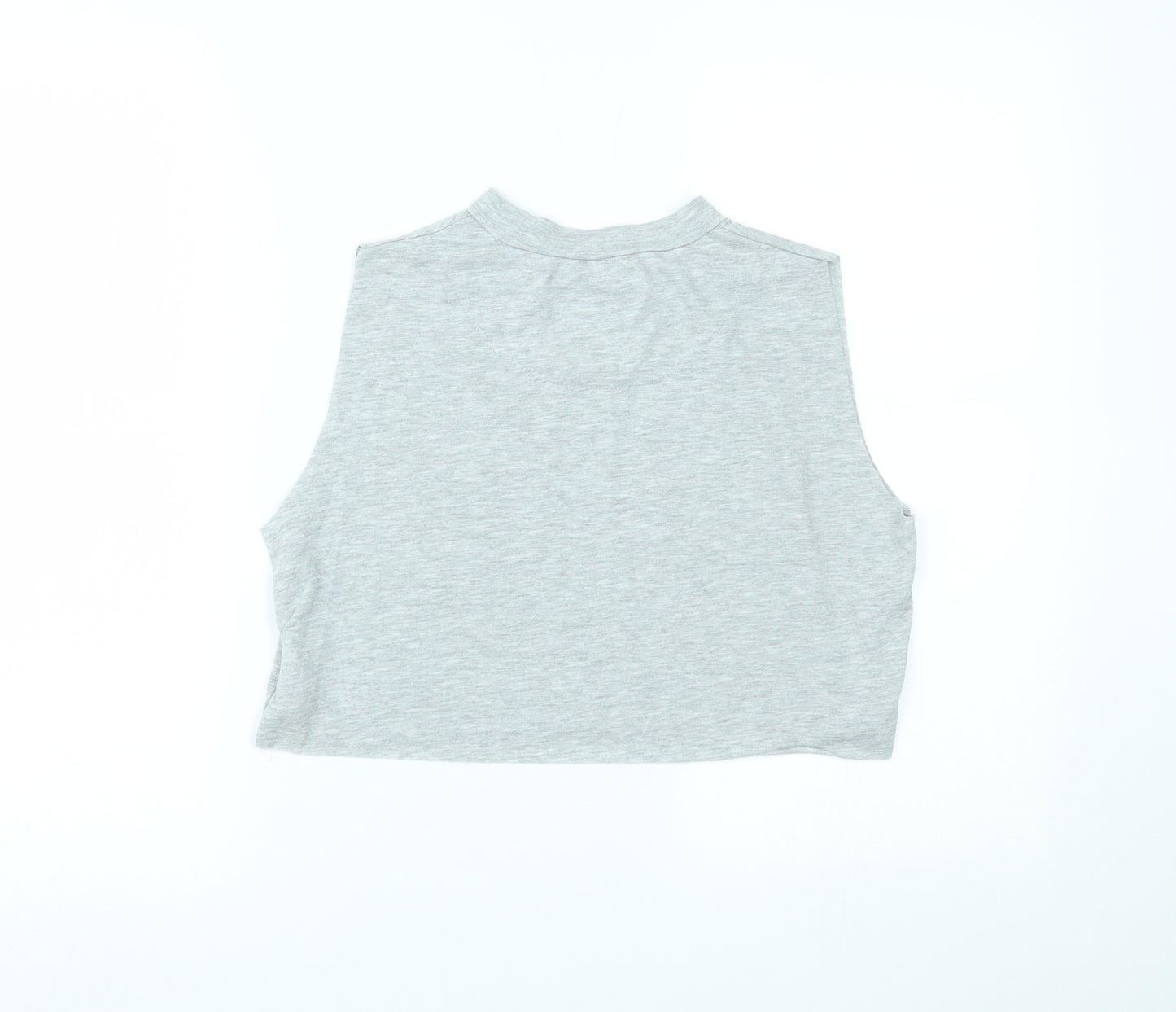 SikSilk Womens Grey   Cropped Tank Size XS