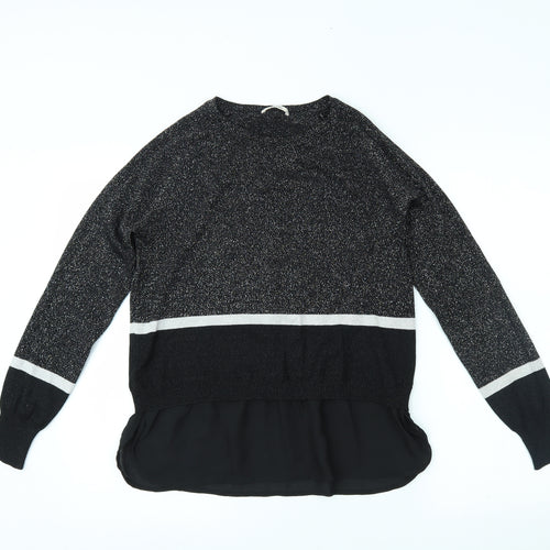 TU Womens Black   Basic Blouse Size 10