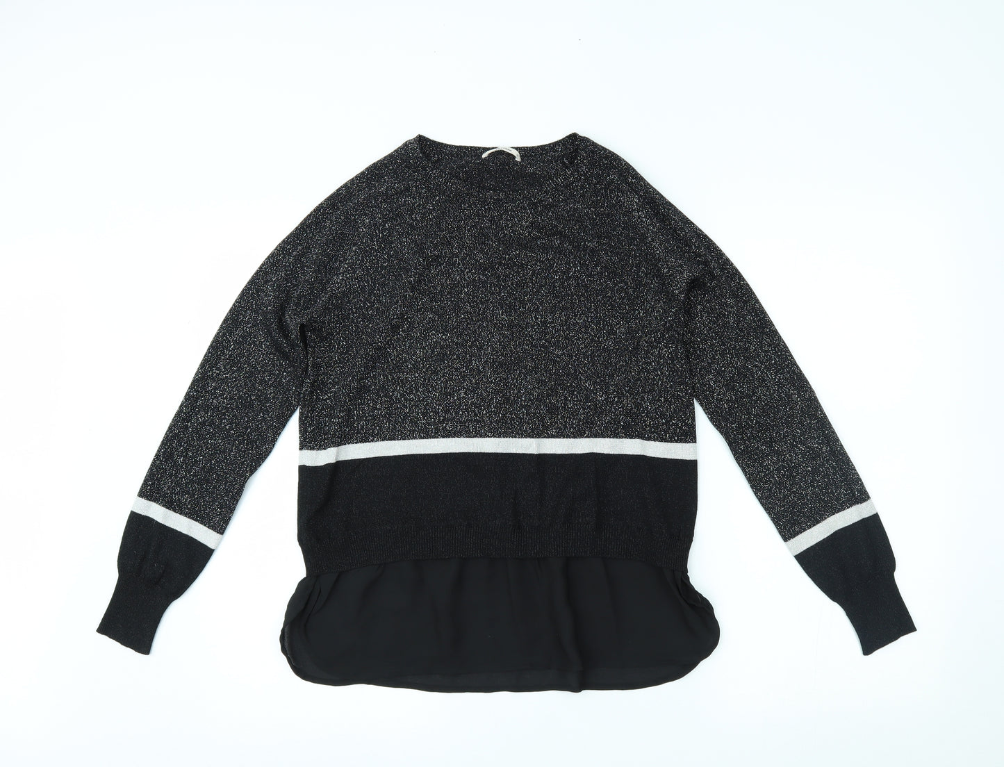 TU Womens Black   Basic Blouse Size 10