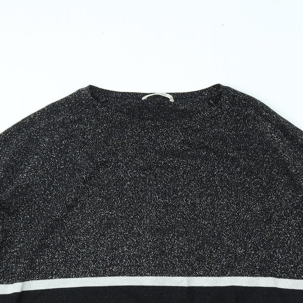 TU Womens Black   Basic Blouse Size 10