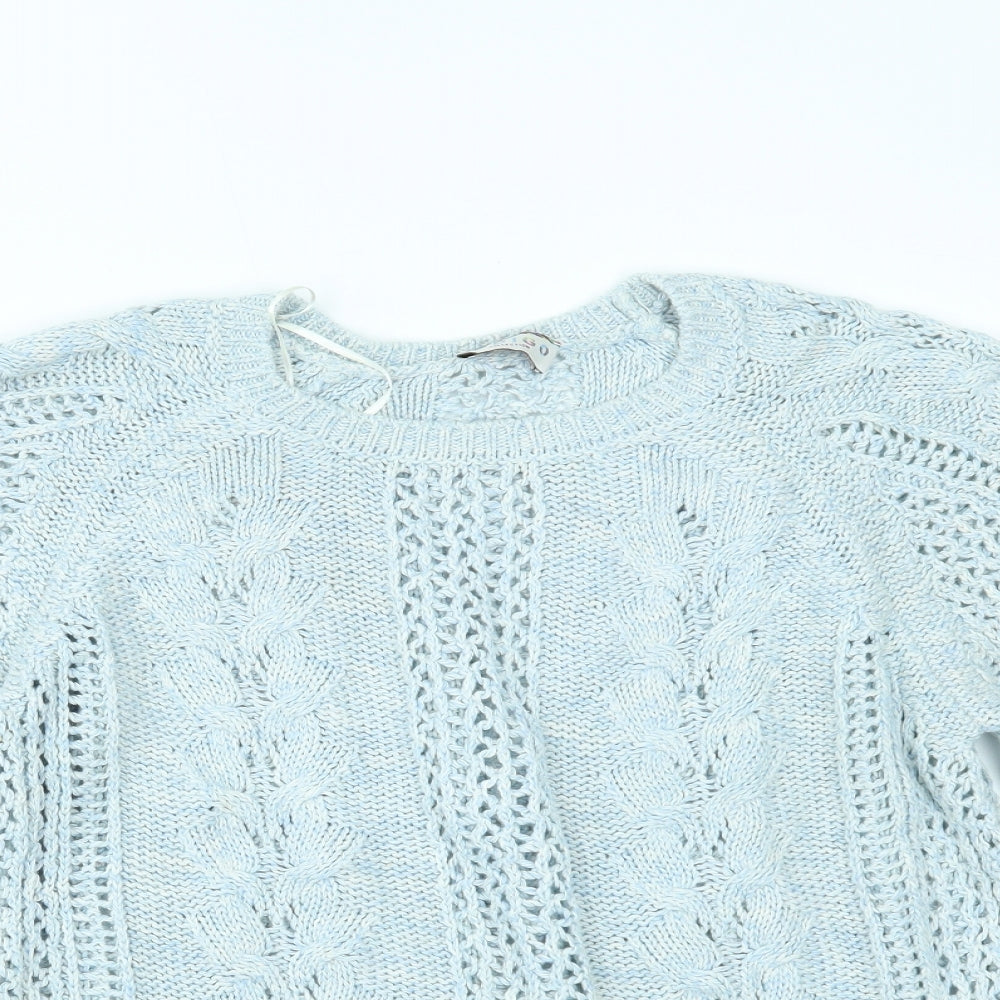 Marks and Spencer Womens Blue   Pullover Jumper Size 10
