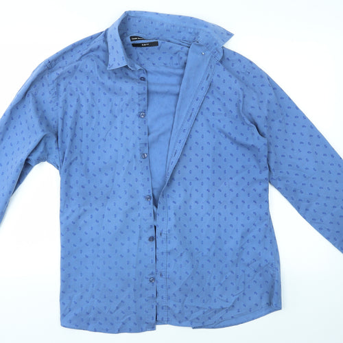 Cedar Wood State Mens Blue    Button-Up Size 16.5