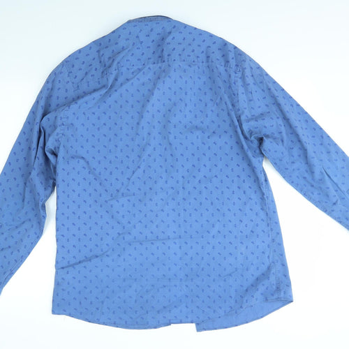 Cedar Wood State Mens Blue    Button-Up Size 16.5