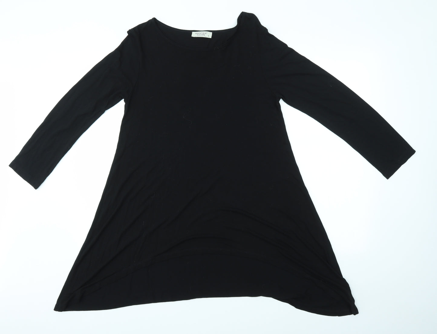 Orientique Womens Black   A-Line  Size 8