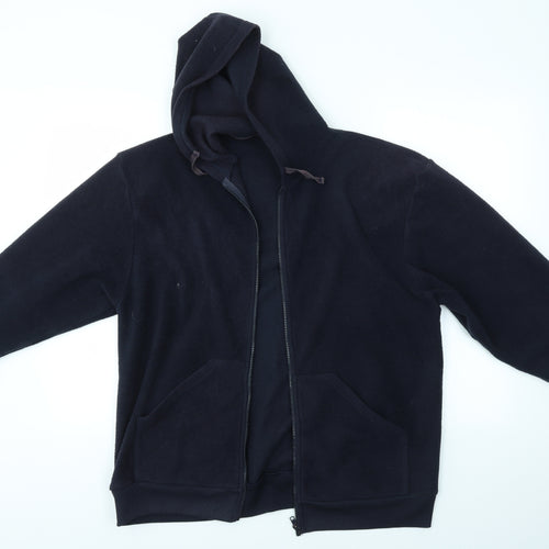 m7S Boys Blue   Full Zip Hoodie Size 13-14 Years