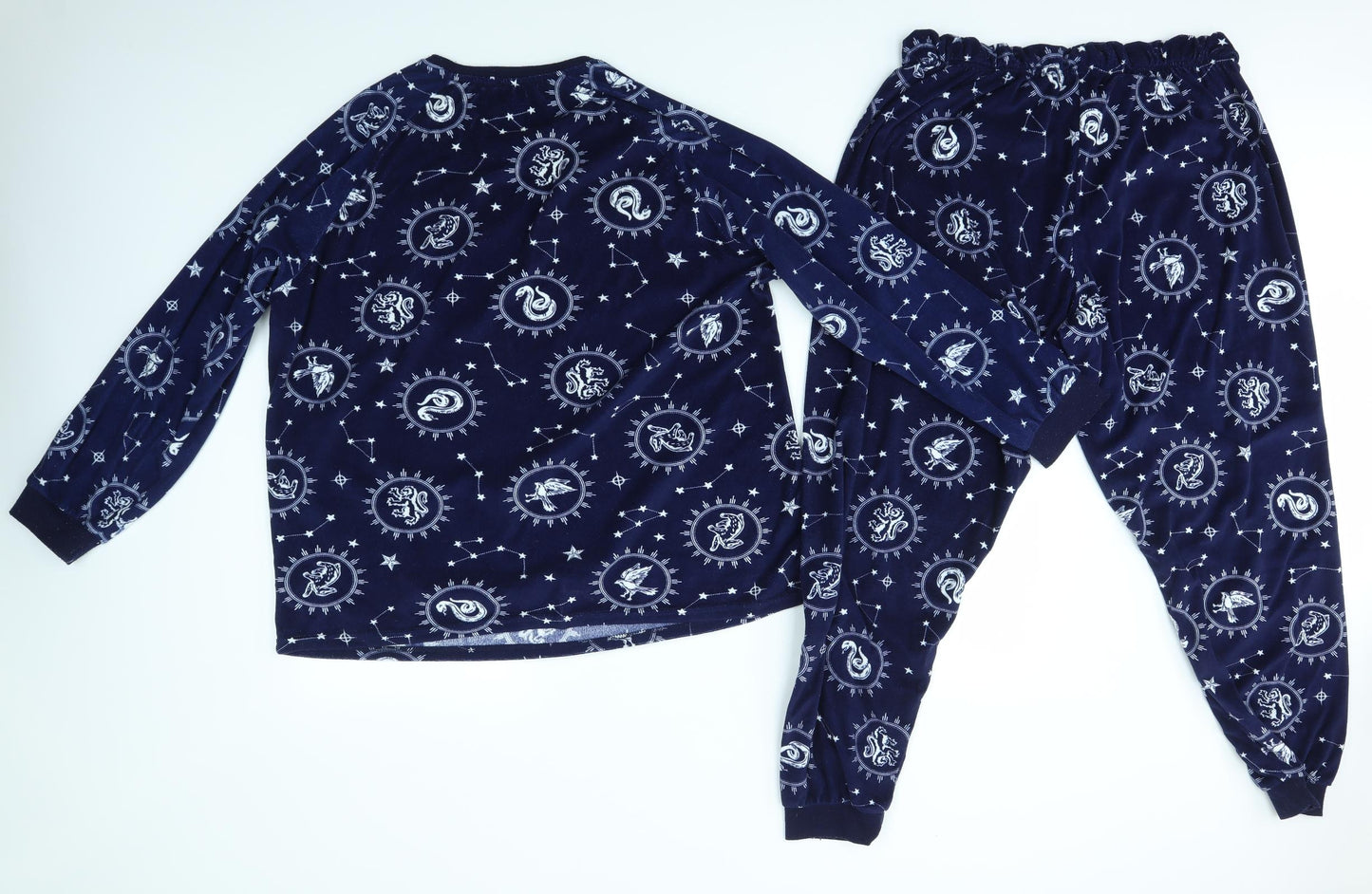 Primark Womens Multicoloured    Pyjama Set Size 14  - HARRY POTTER