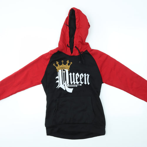 Preworn Womens Multicoloured   Pullover Hoodie Size M  - QUEEN