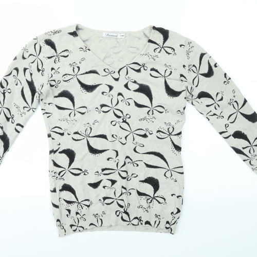 DAMOD Womens Multicoloured   Pullover Jumper Size S