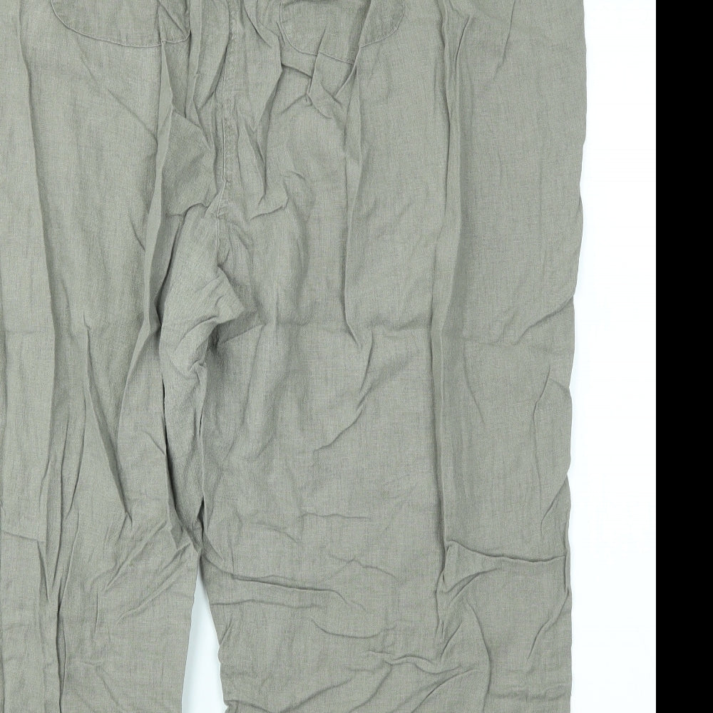 LOVE YOURS Womens Green   Trousers  Size 30 L22 in